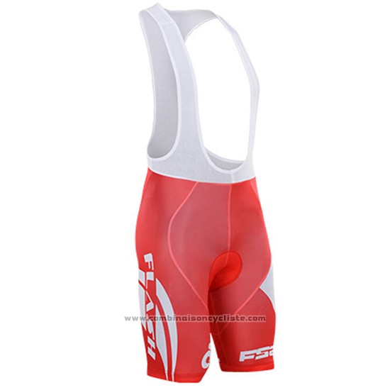 Maillot Cyclisme To The Fore Rouge et Blanc Manches Courtes et Cuissard